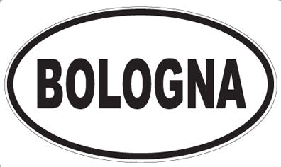 BOLOGNA - Oval Magnet