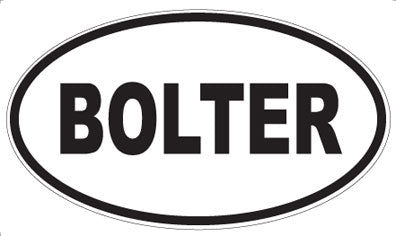 BOLTER - Oval Magnet