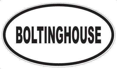 BOLTINGHOUSE - Oval Sticker