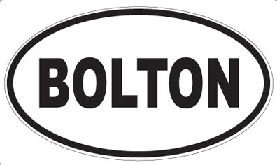 BOLTON - Oval Magnet