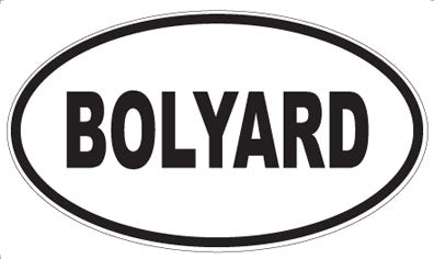 BOLYARD - Oval Magnet