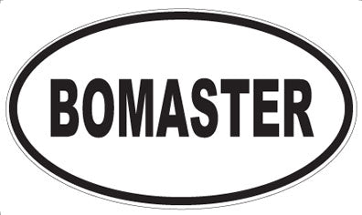 BOMASTER - Oval Magnet
