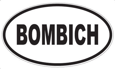 BOMBICH - Oval Magnet