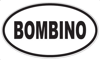 BOMBINO - Oval Magnet