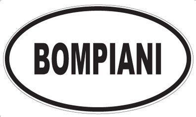 BOMPIANI - Oval Magnet