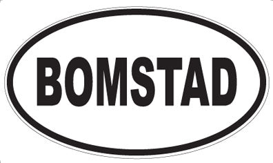 BOMSTAD - Oval Magnet