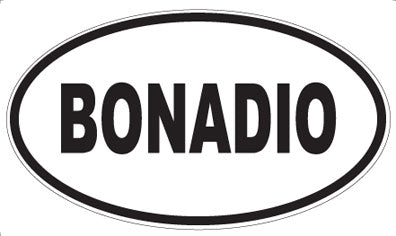 BONADIO - Oval Magnet
