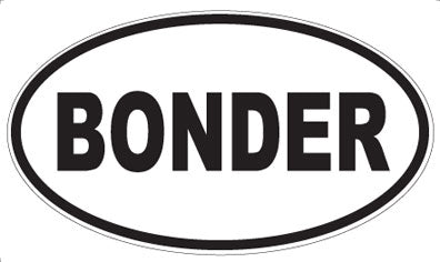 BONDER - Oval Magnet