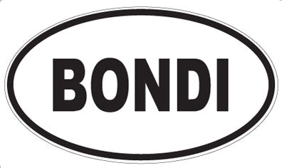 BONDI - Oval Magnet