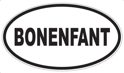 BONENFANT - Oval Magnet