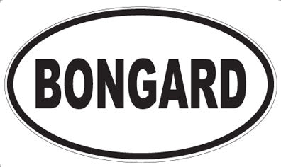 BONGARD - Oval Magnet