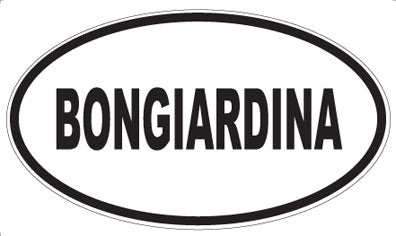BONGIARDINA - Oval Magnet