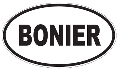 BONIER - Oval Magnet