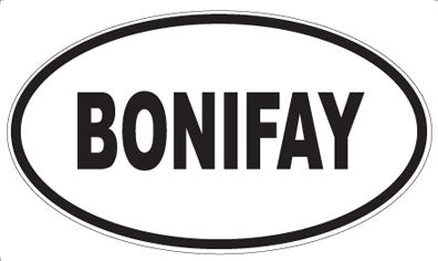 BONIFAY - Oval Magnet