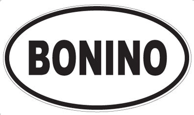 BONINO - Oval Magnet