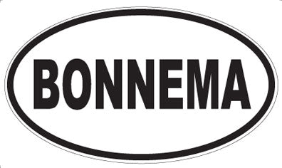 BONNEMA - Oval Magnet