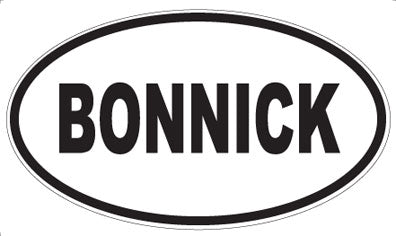 BONNICK - Oval Magnet
