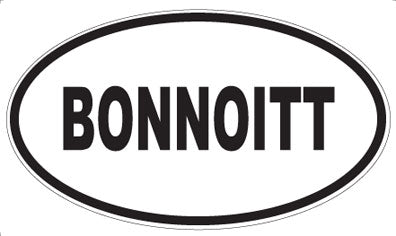 BONNOITT - Oval Magnet