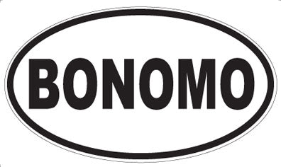 BONOMO - Oval Magnet