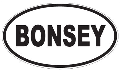 BONSEY - Oval Magnet