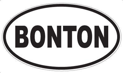 BONTON - Oval Magnet