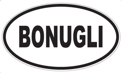 BONUGLI - Oval Magnet