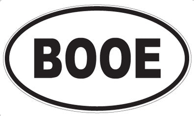 BOOE - Oval Magnet