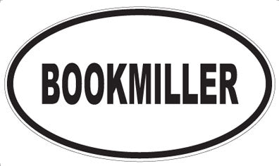 BOOKMILLER - Oval Magnet