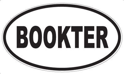 BOOKTER - Oval Magnet