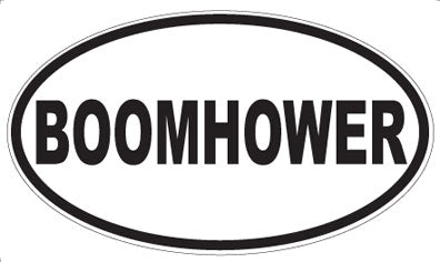 BOOMHOWER - Oval Magnet