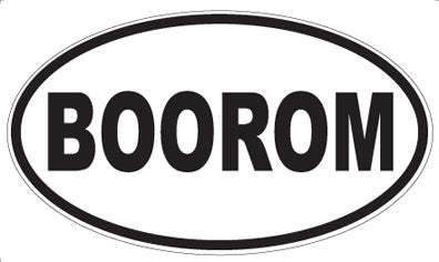 BOOROM - Oval Magnet