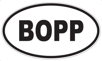 BOPP - Oval Magnet