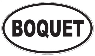 BOQUET - Oval Magnet