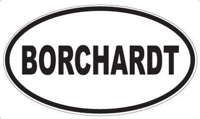 BORCHARDT - Oval Magnet