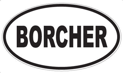 BORCHER - Oval Magnet
