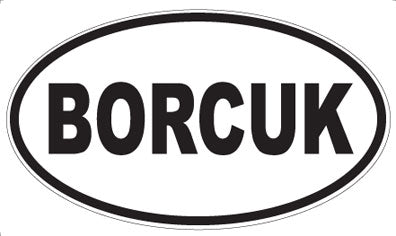 BORCUK - Oval Magnet