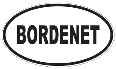 BORDENET - Oval Magnet