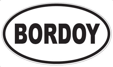 BORDOY - Oval Magnet