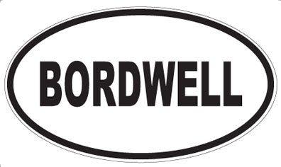 BORDWELL - Oval Magnet