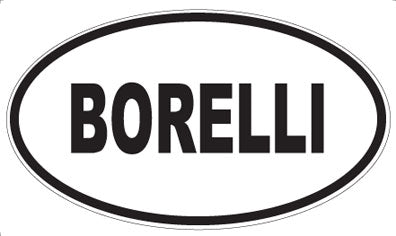 BORELLI - Oval Magnet