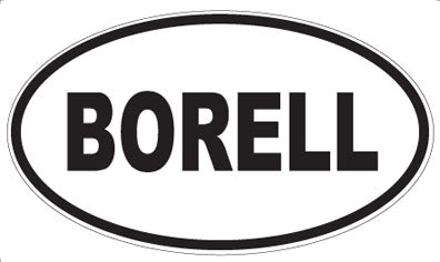 BORELL - Oval Magnet
