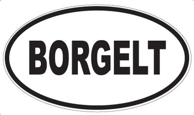 BORGELT - Oval Magnet