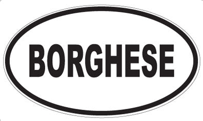 BORGHESE - Oval Magnet