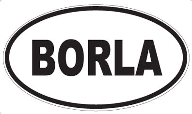 BORLA - Oval Magnet