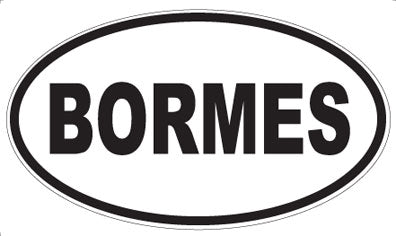 BORMES - Oval Magnet