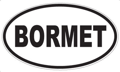 BORMET - Oval Magnet