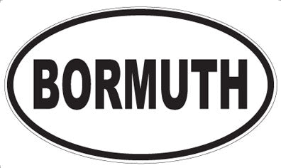 BORMUTH - Oval Magnet