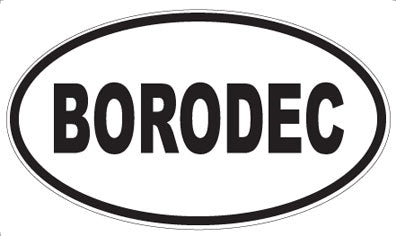 BORODEC - Oval Magnet