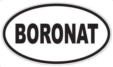 BORONAT - Oval Magnet