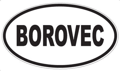 BOROVEC - Oval Magnet